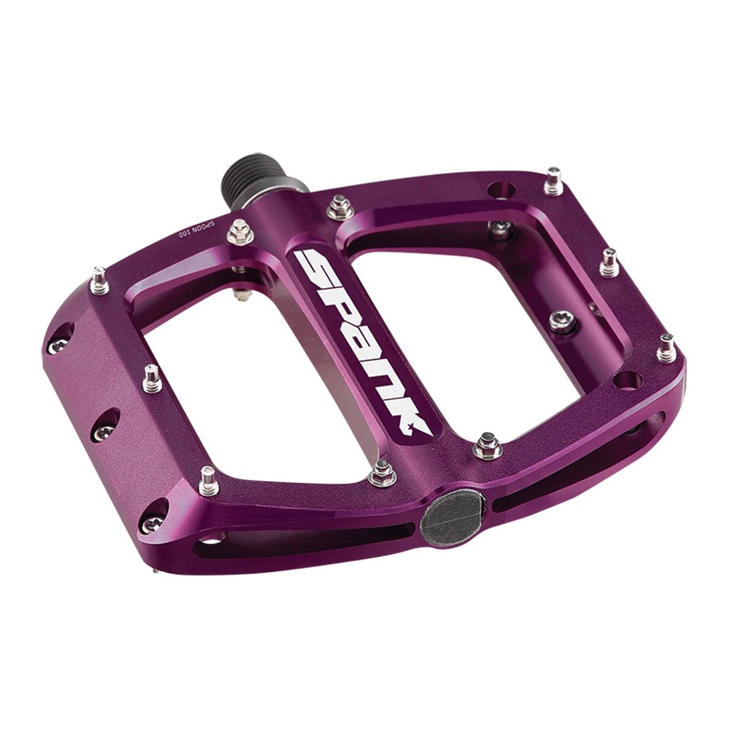 Spank Spoon 110 Platform Pedals - Purple