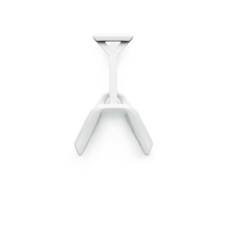 100% Hypercraft Replacement Nose Bridge Matt Stone Grey