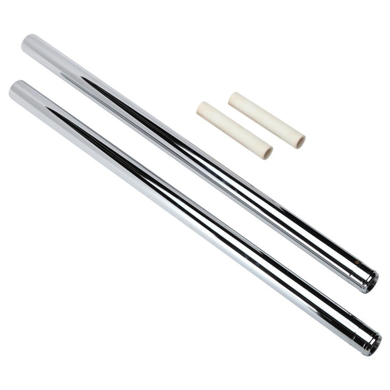 39mm Extended Fork Tubes for Sportster / Dyna Narrow Glide 2 in. Over 26.25"