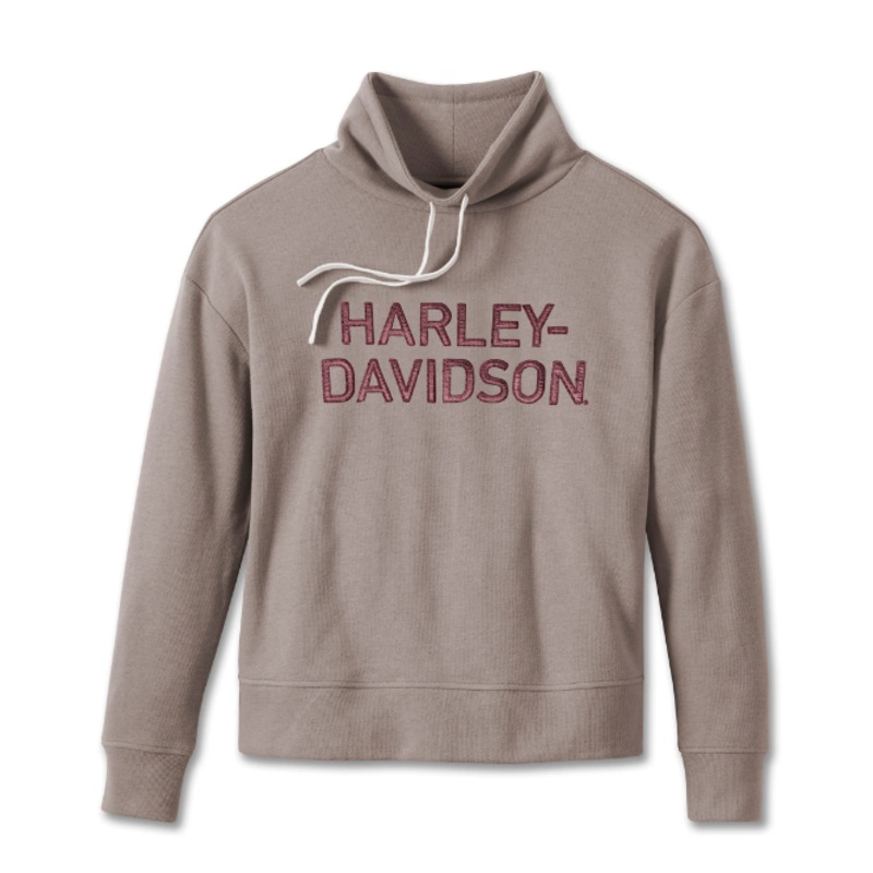 Genuine Harley-Davidson Women's Rise Funnelneck Sweatshirt 96103-24VW