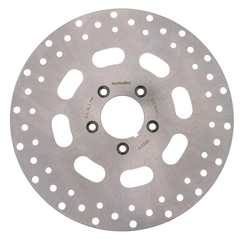 MTX Performance Brake Disc Front Solid Round Harley Davidson MD521 #11007