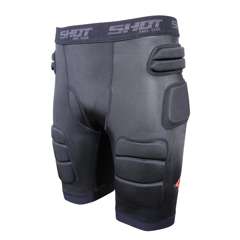 Shot MX Interceptor Protector Shorts Black