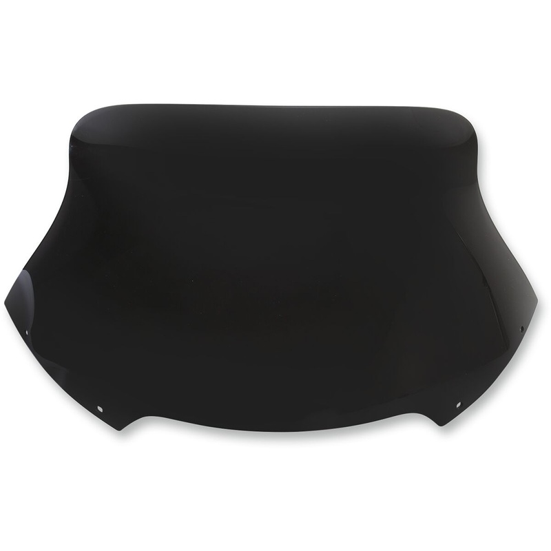 10" Spoiler Windshield, Dark Black Smoke - 15-23 Touring