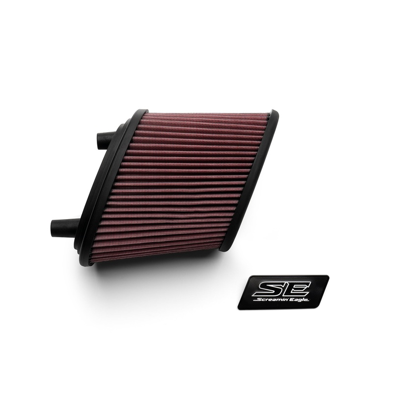 Harley Davidson 29400499 Screamin' Eagle High Screaming Flow Air Filter and Air Cleaner Trim KIT,BRTHR,HIGH FLOW,SE
