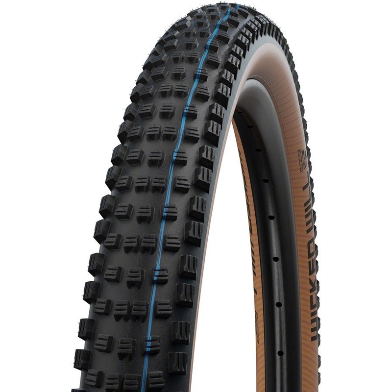 Schwalbe Wicked Will Tire - 29 x 2.4 - Tubeless/Folding - Tanwall - Evolution Line - Super Race -  Addix SpeedGrip