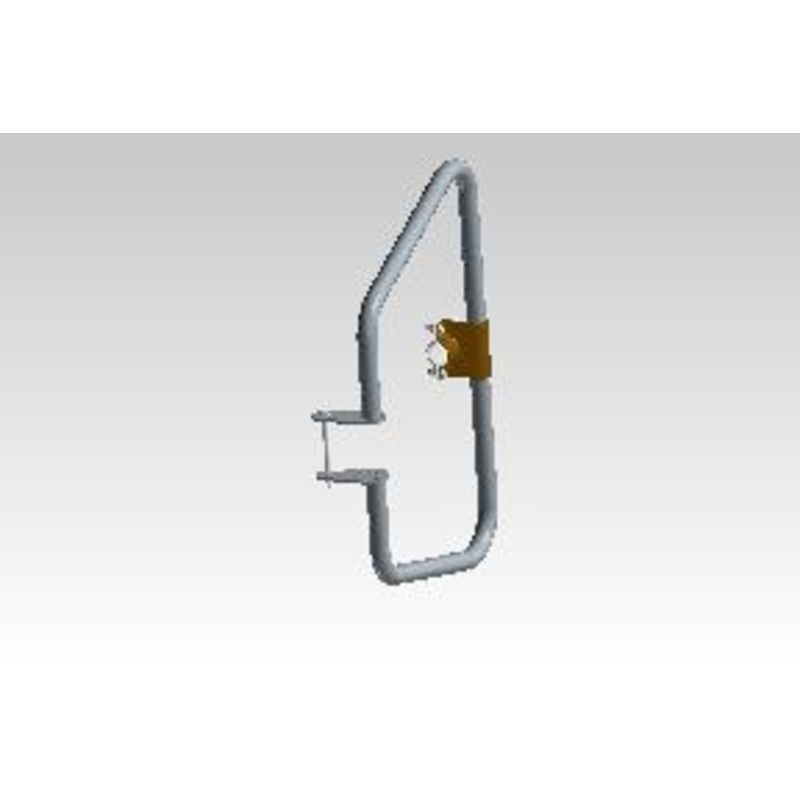 TRAPEZIUM ENGINE GUARD, STAINLESS STEEL (1990635) Royal Enfield
