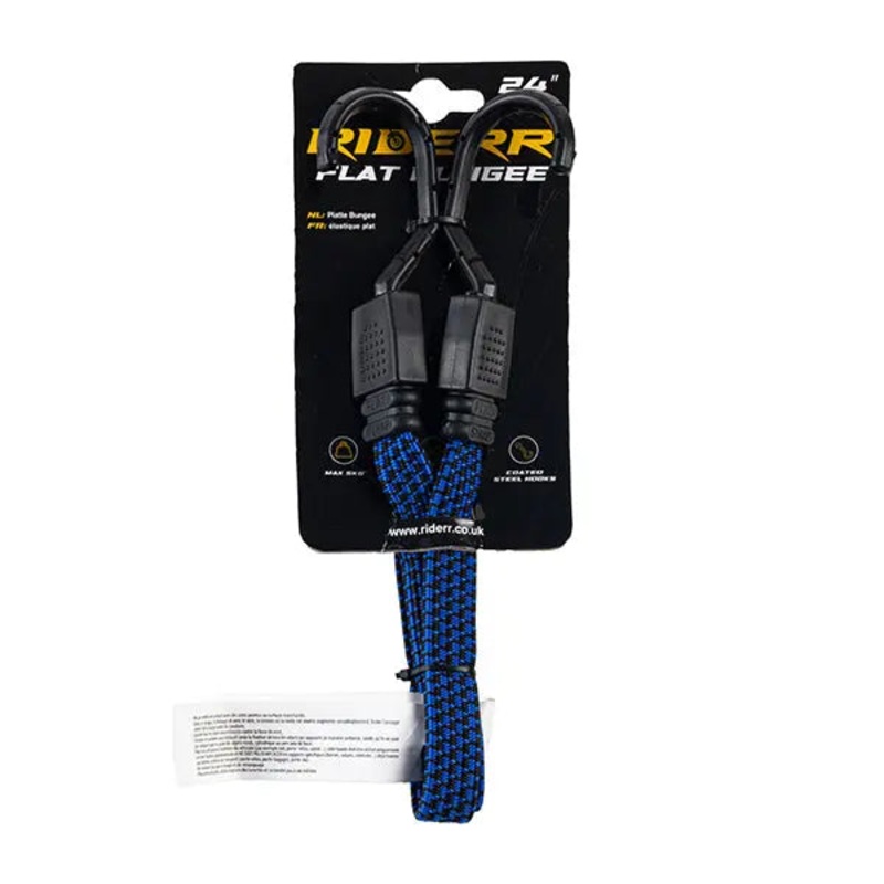 Riderr Flat Bungee Blue / Black