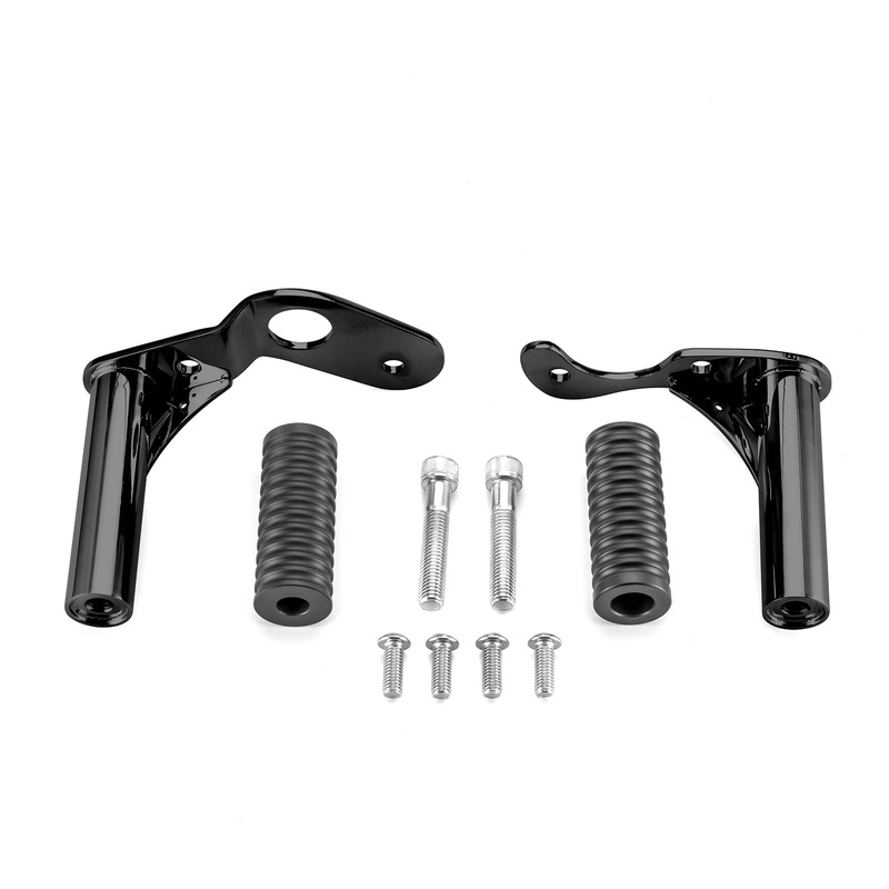 2018-2025 Harley Softail Low Rider/ Street Bob/ Heritage Classic Steel Passenger Foot Peg Rear Crash Bars