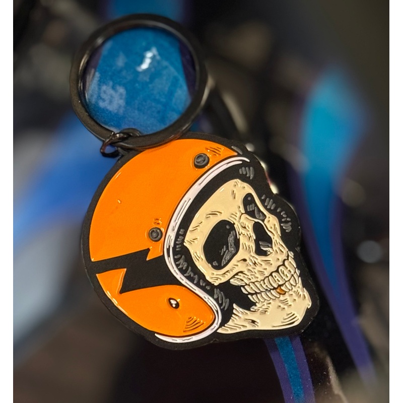 Bonanza Skull Keychain