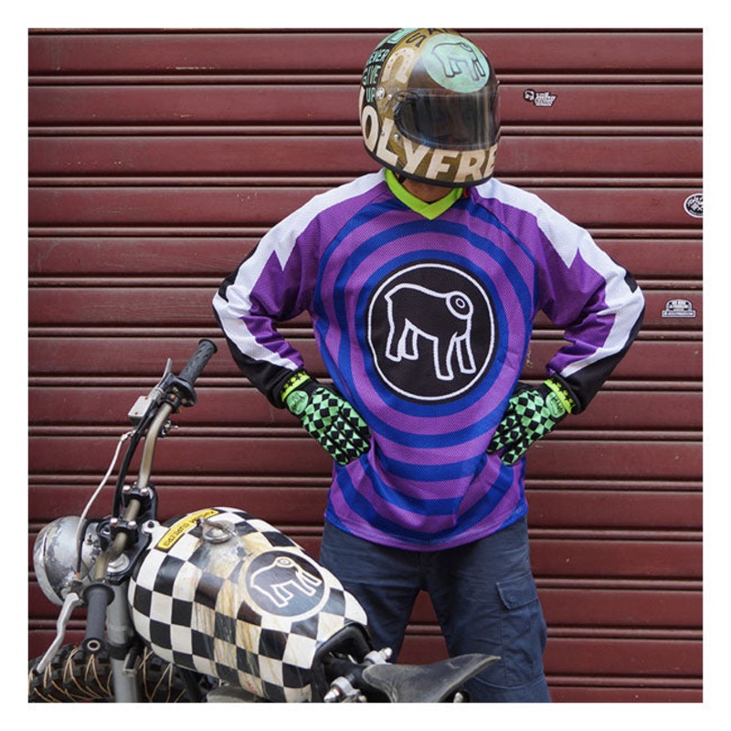 Holy Freedom Ventidue Dirty Jersey Purple / Blue