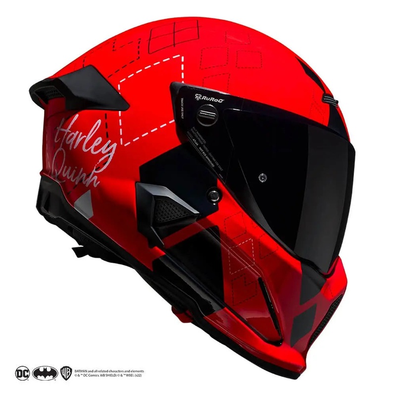 Ruroc AT4.0 Carbon Harley Quinn