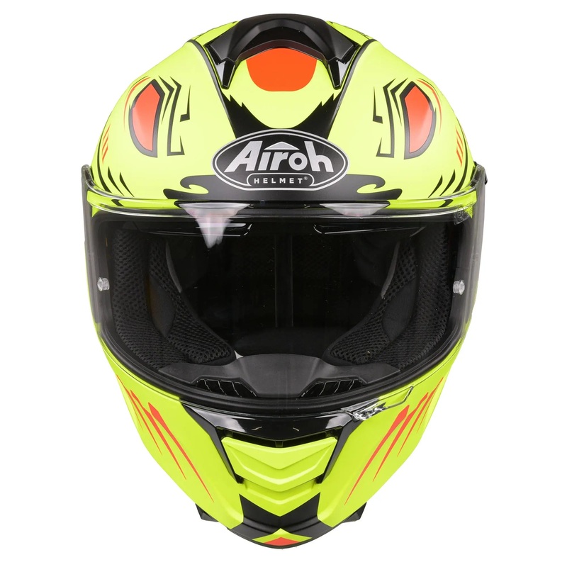 Airoh Spark Flow Matt Fluo Yellow Vibe