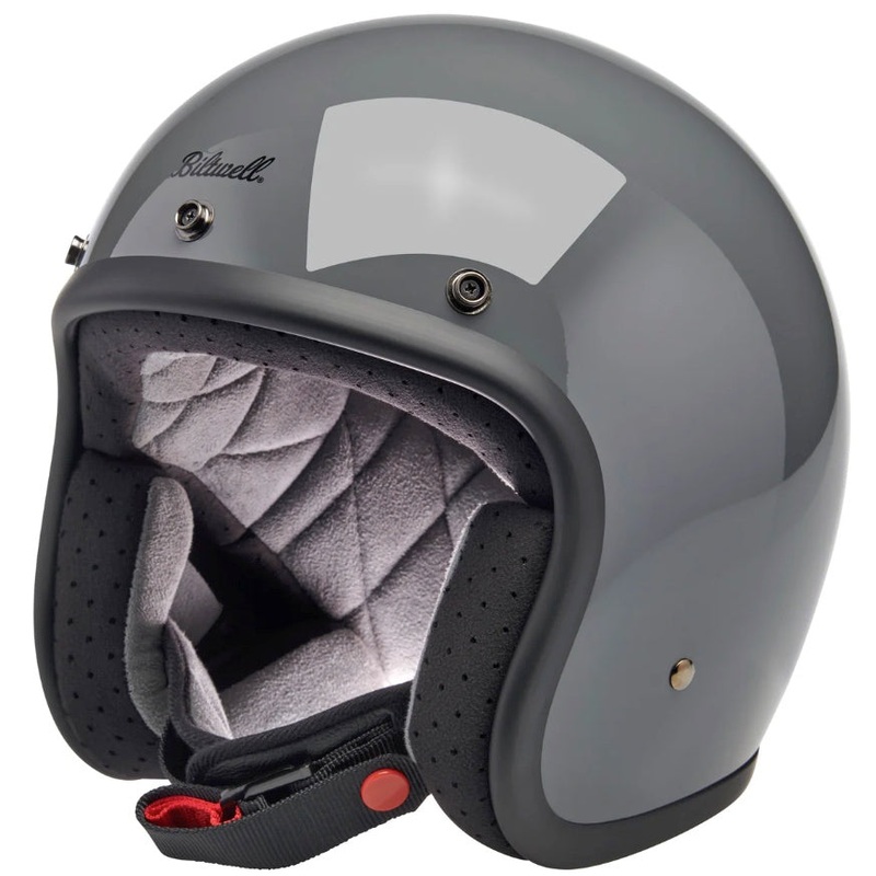 Biltwell - Bonanza Helmet - Gloss Storm Grey