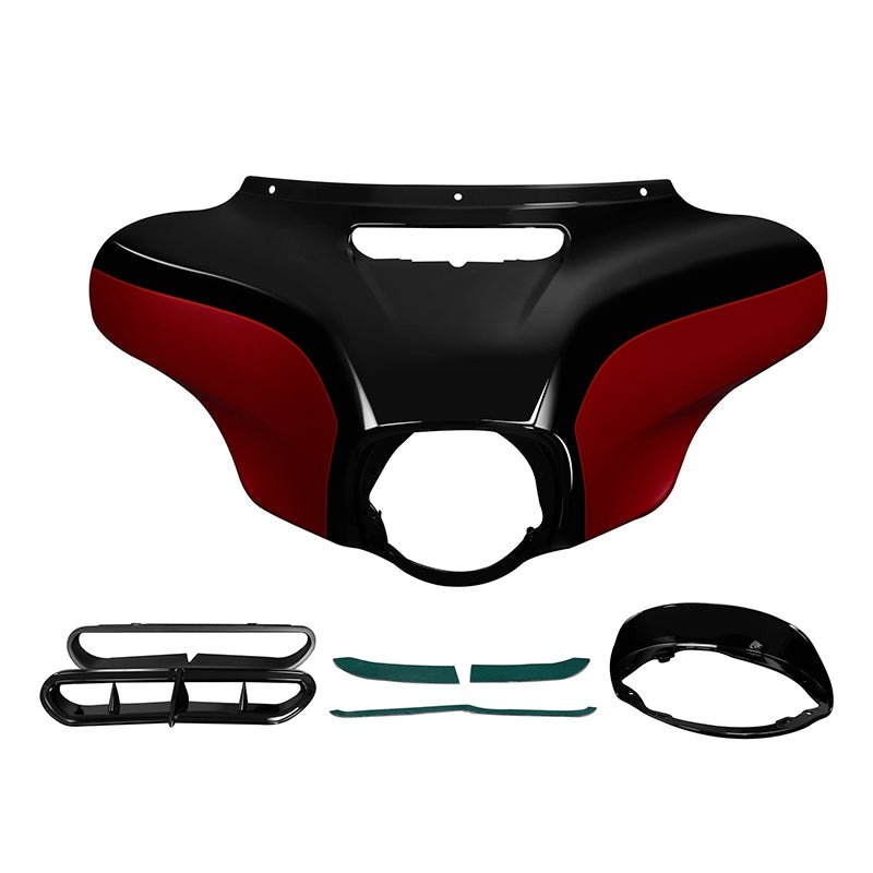 HR3 Billiard Red / Vivid Black Outer Batwing Fairing Cowl Upper ELECTRA GLIDE ULTRA LIMITED(FLHTK) 2016