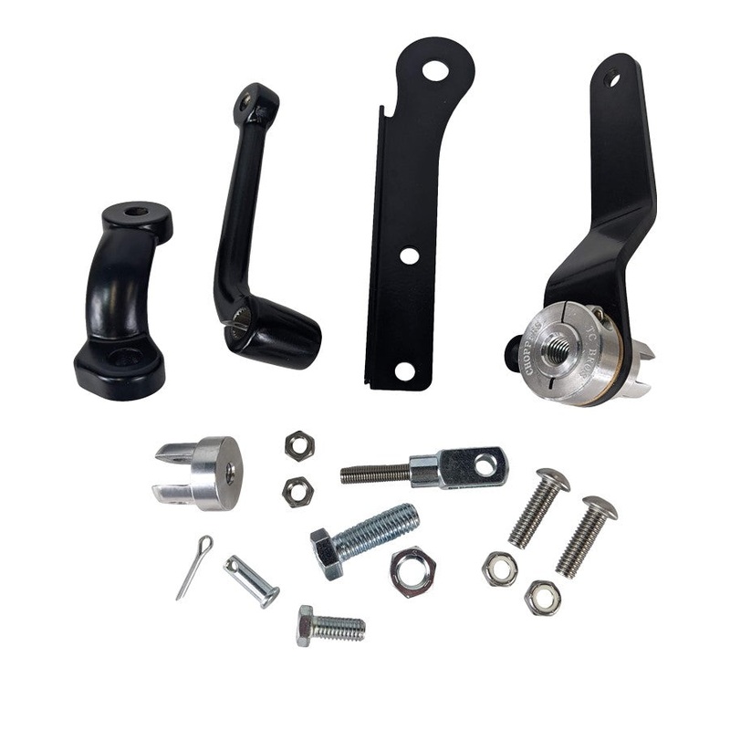 TC Bros. Sportster Mid Controls Kit (NO PEGS) for 1986-1990 4 Speed