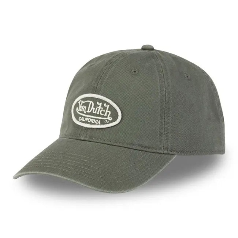 Von Dutch Logo Cap Khaki