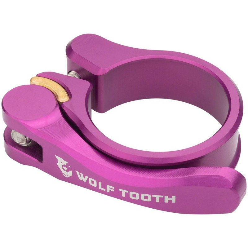 Wolf Tooth Components Quick Release Seatpost Clamp - 29.8mm Purple