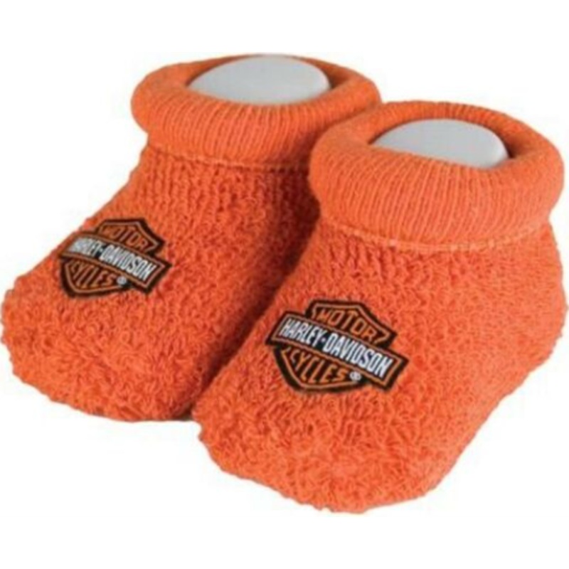 Genuine Harley-Davidson Baby Booties 0-3 months S9LUL22HD