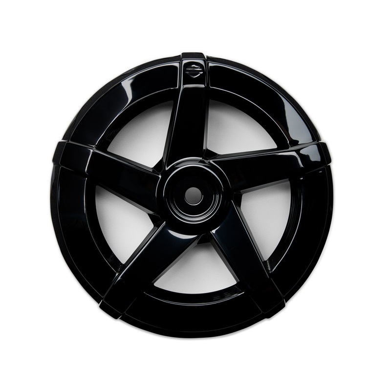 Harley Davidson 61301362 Screamin' Eagle Extreme Center-Bolt Intake Cover Screaming ,AIRBOX,ROUND,BLACK