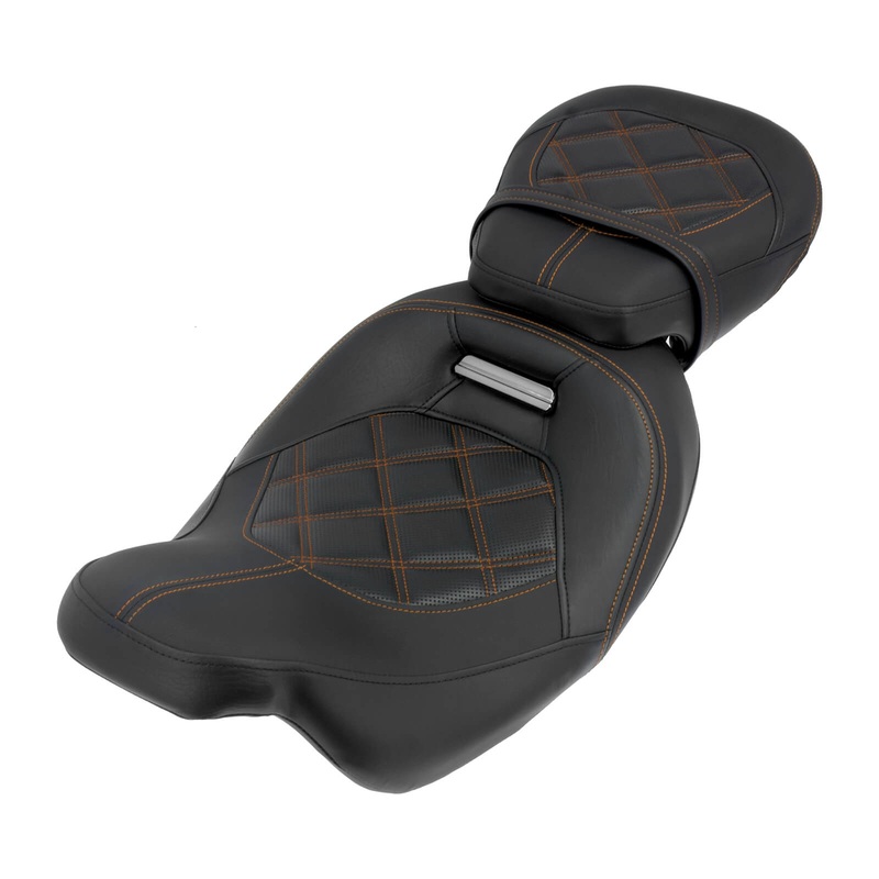 Rider Passenger Seat Two-up Seat For Harley Touring Models 2009-2023 | Mactions