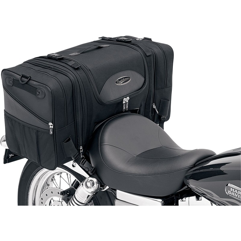 Saddlemen TS3200S Deluxe Cruiser Tail Bag Black