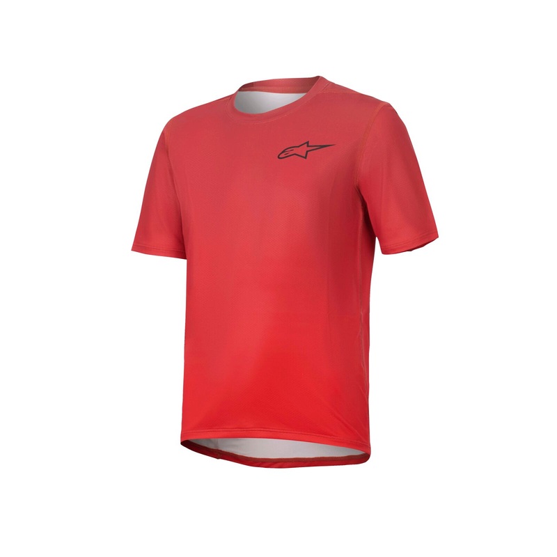 Alpinestars A-Dura Rise Youth Short Sleeves Cycle Jersey Spicy Orange