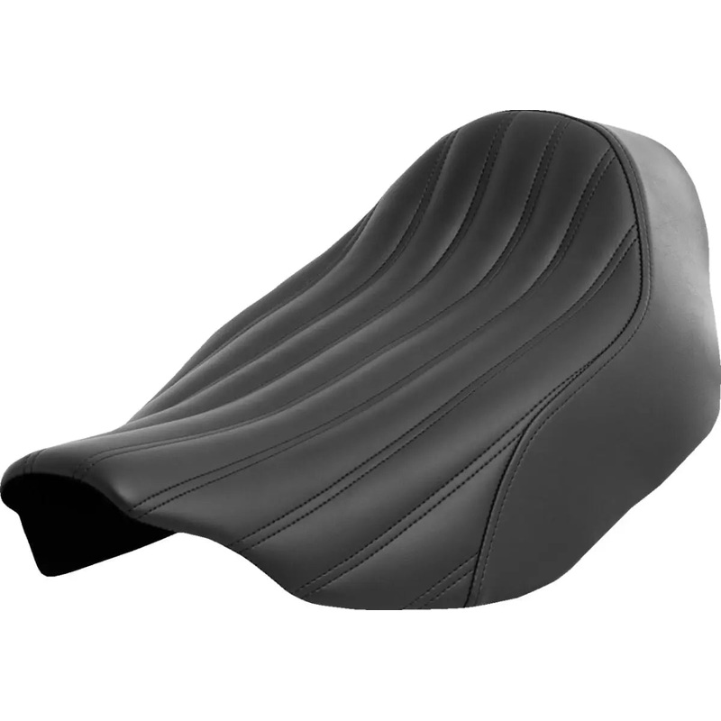 Saddlemen Renegade Knuckle Solo Black Stitching Seat Black