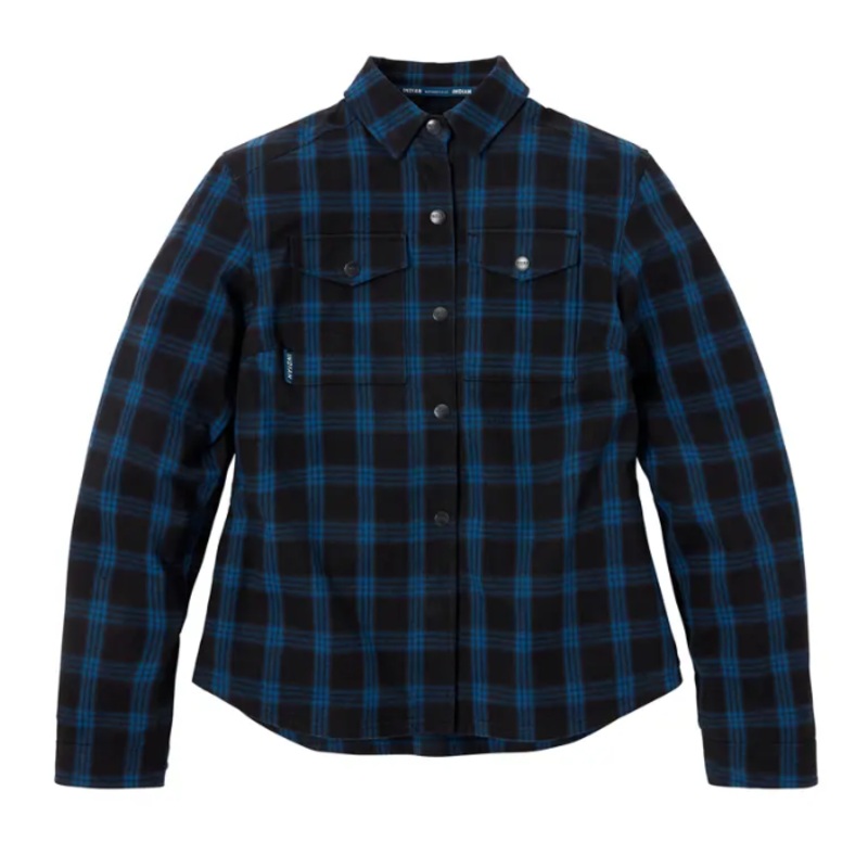 Women's Canyon Plaid Overshirt, Blue