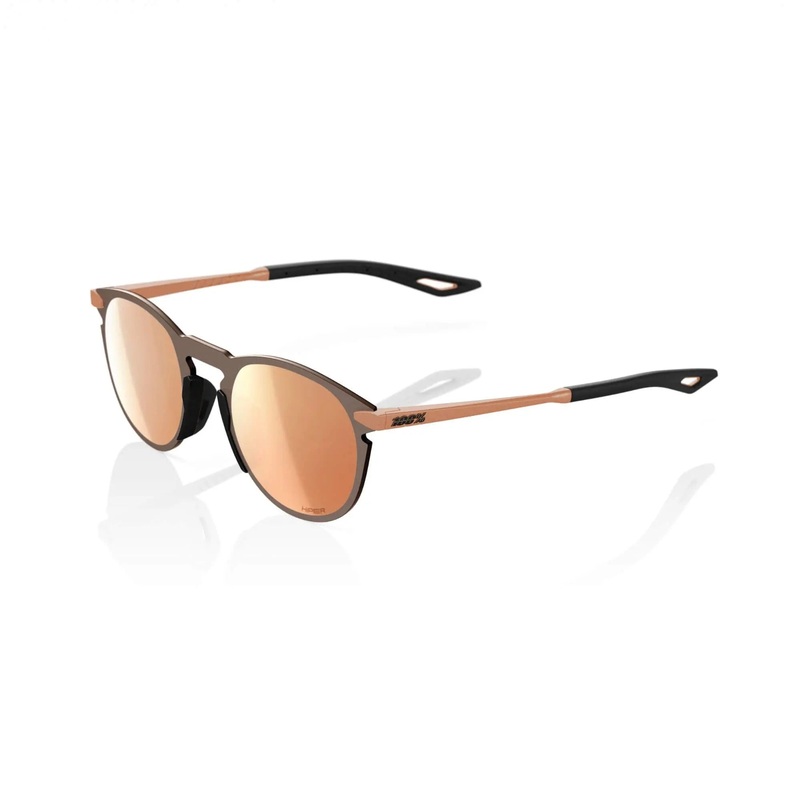100% Legere Round Glasses Matt Copper Chromium / HiPER Copper Mirror Lens