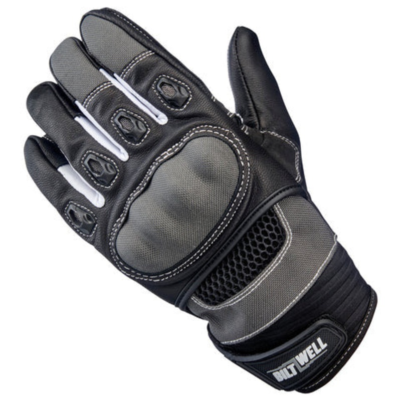 Biltwell - Bridgeport Gloves- Gray/Black