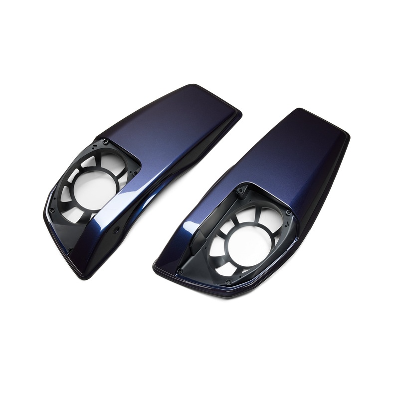 Harley-Davidson 90202793FAL Color Matched Saddlebag Speaker Lids - Mystic Shift