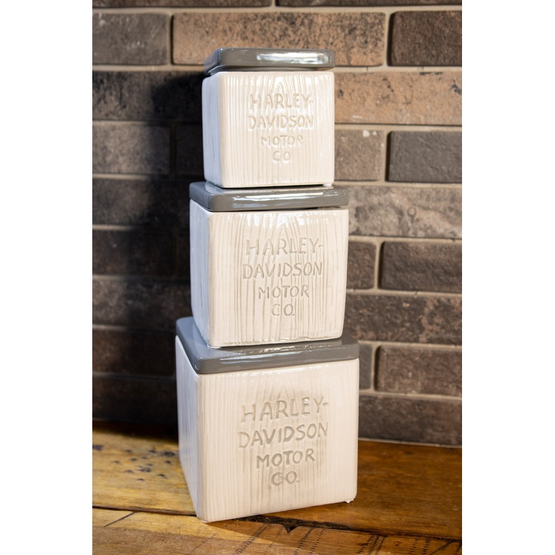 Harley-Davidson HDMC Ceramic Canister Set HDL-18612