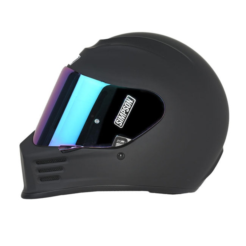 Simpson Speed Helmet, Matt Black