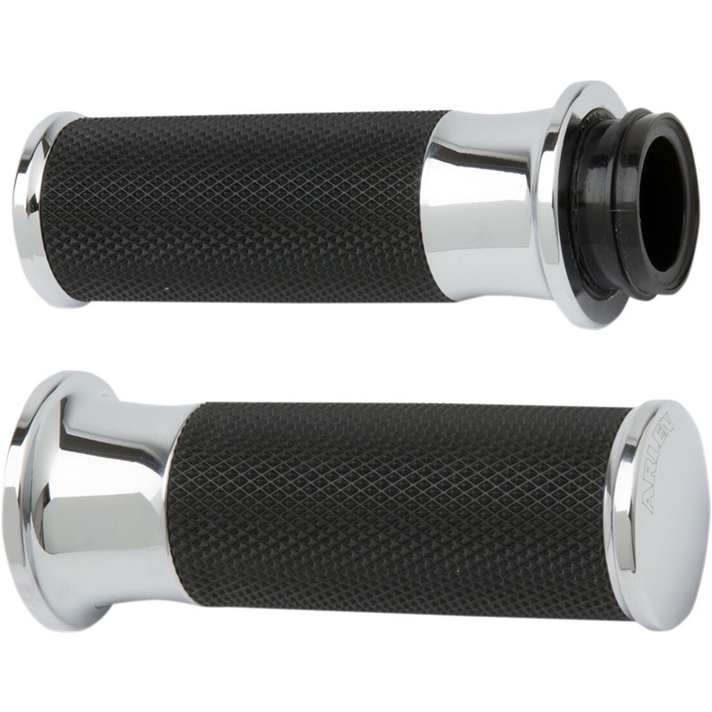 Smooth Grips, Chrome - Fly-By-Wire (FBW)