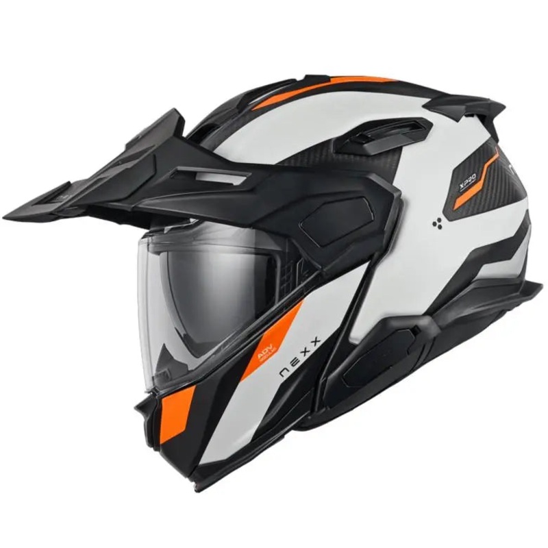 Nexx X.Lifecountry Terra Matt White / Orange
