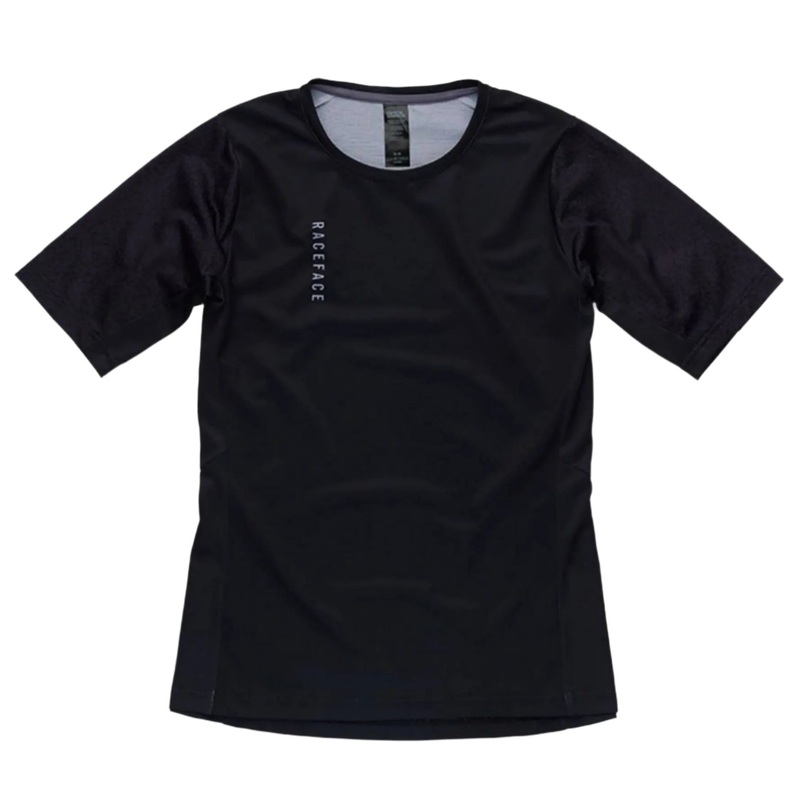 Race Face Indy Short Sleeve Ladies Cycle Jersey Charcoal