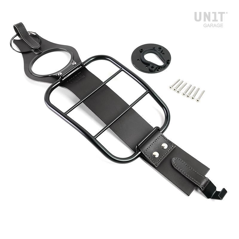 Unit Garage R9T Series Leather Tank Strap With Luggage Rack