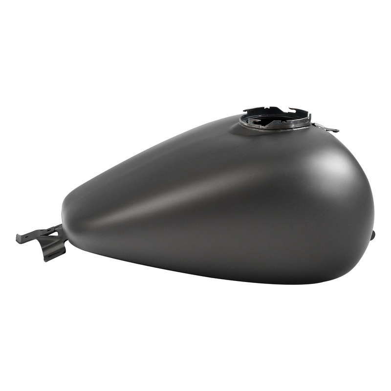 HR3 Industrial Gray Denim Fuel Gas Tank For 2008-2023 Harley Touring Models