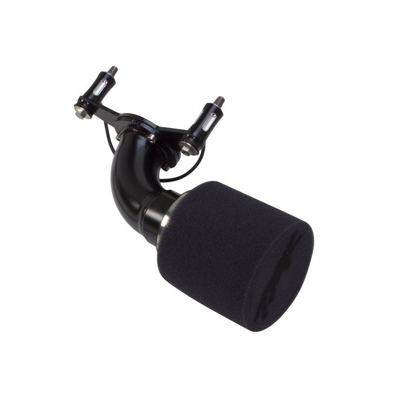 Moto Intake Air Cleaner Kit - Black Stainless Steel. Fits Dyna 1999-2017.