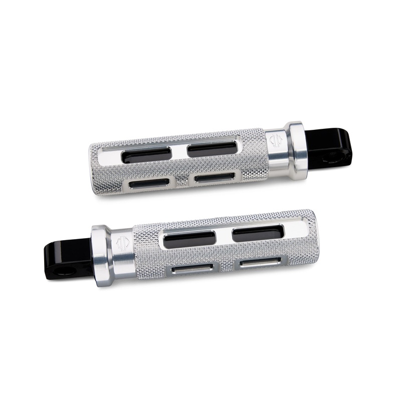 Harley Davidson 50502501 Switchback Footpegs KIT,FTPEG,PASS,SIL