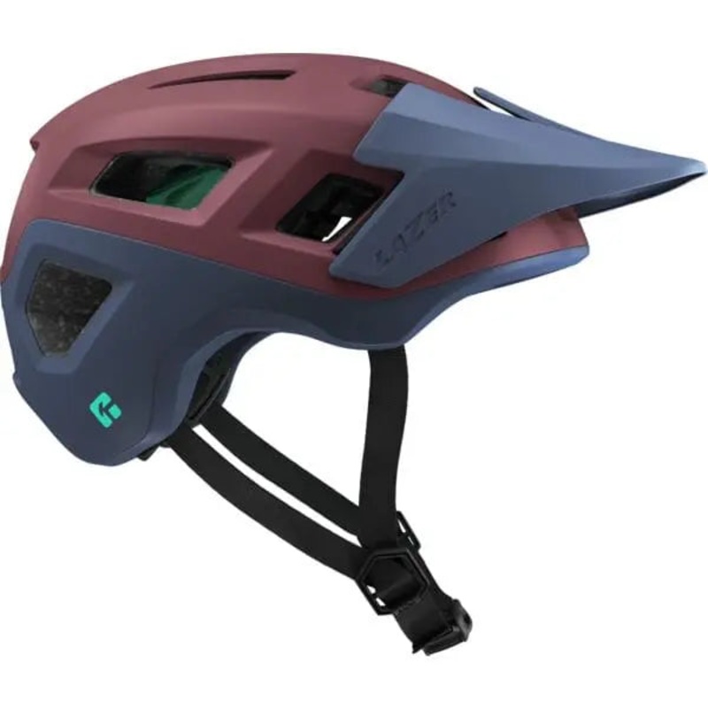 Lazer Coyote KinetiCore Cycle Helmet Matt Cosmic Berry Blue