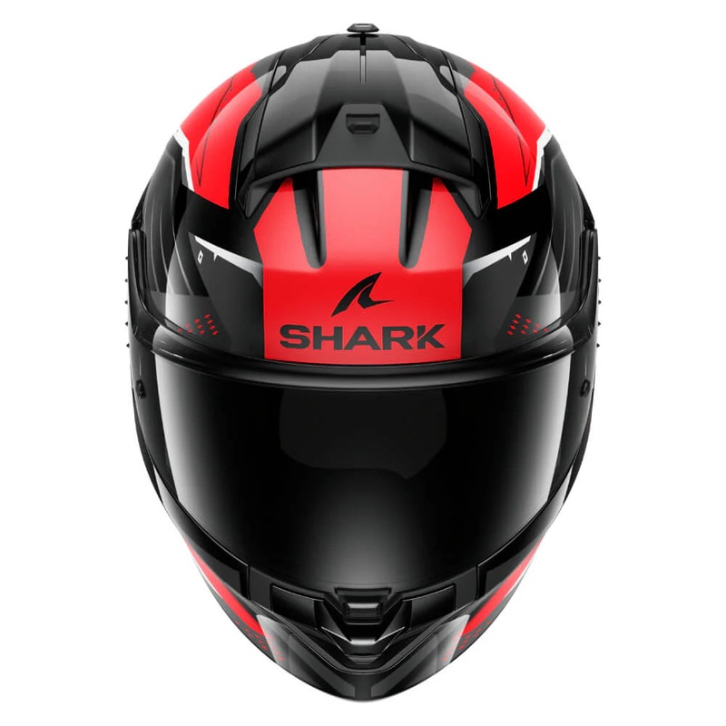 SHARK RIDILL 2 HELMET BERSEK BLACK / RED / ANTHRACITE HE1122E-KRA