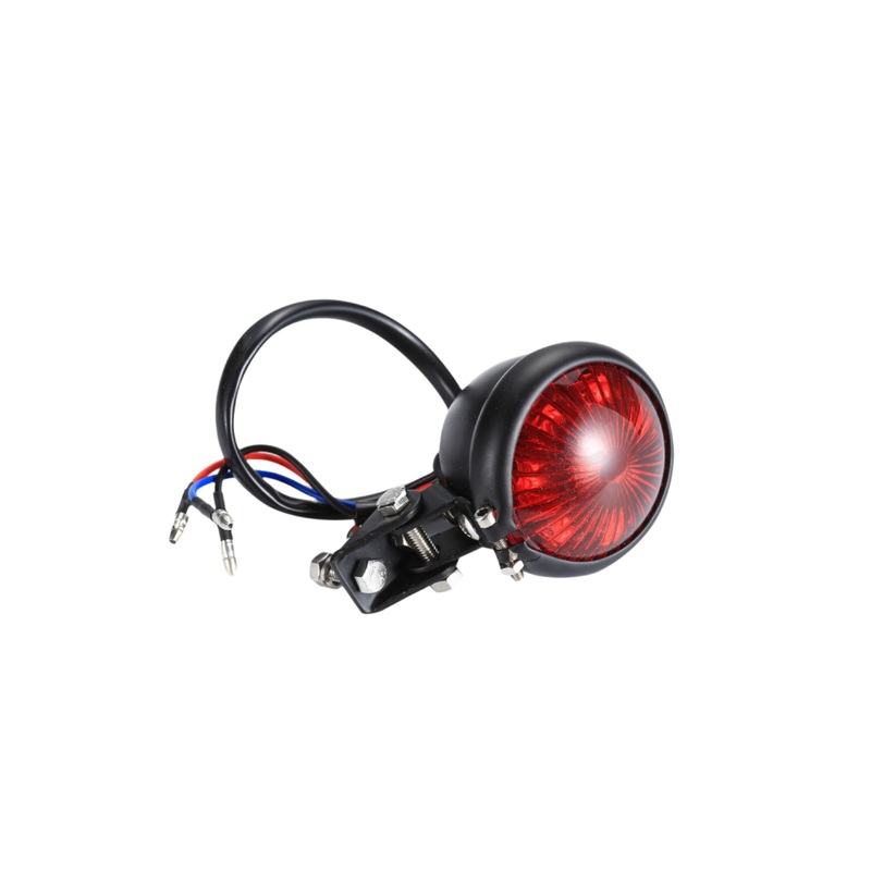 Taillight LED Aluminum Black BASS
