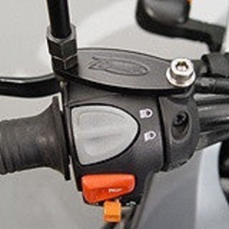 BMW F800GS ZTechnik Mirror Extenders