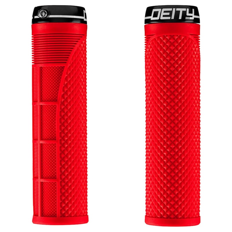 Deity Megattack Grips - Red