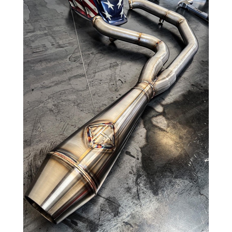 SP Concepts Big Bore Exhaust M8 Softail 2018-Present - Stainless