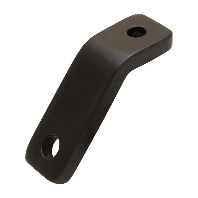 Vintage Style Springer Headlight Mount Bracket - Black