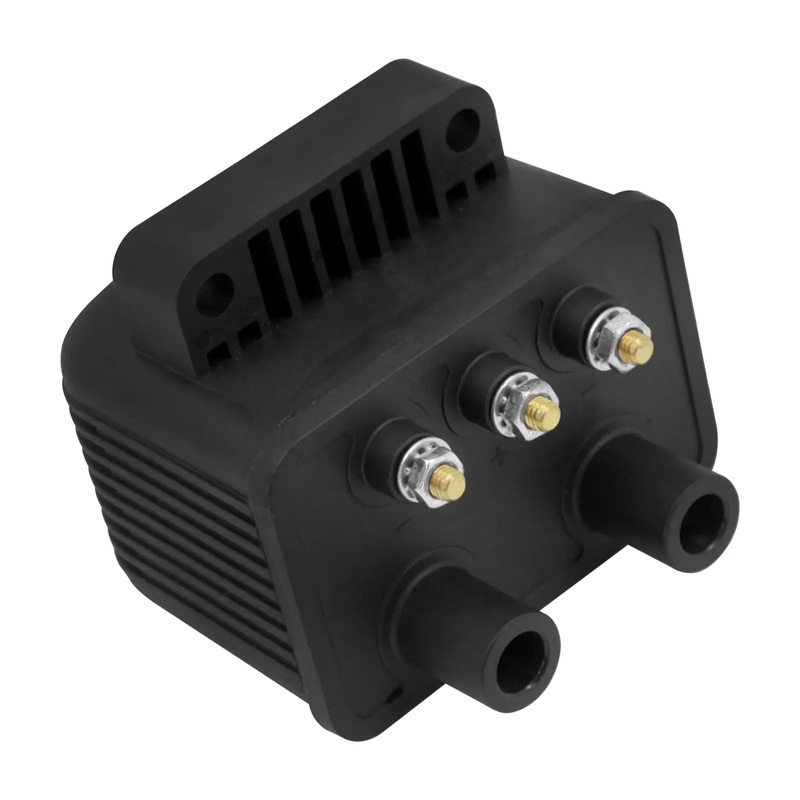 53-434 Ignition Coil Single Fire 3 Ohm Coil 12V For Harley Touring Softail Dyna Sportster XL Bobber Chopper '84-'03