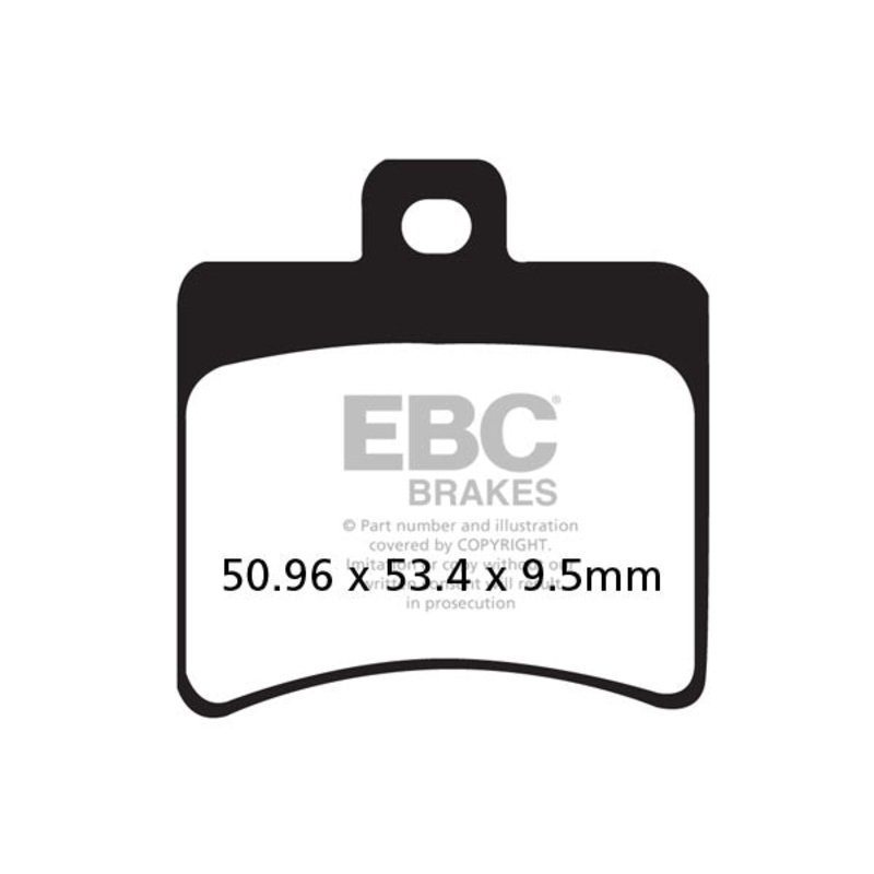 Brakes - SFA298HH Fully Sintered - EBC (Rear)