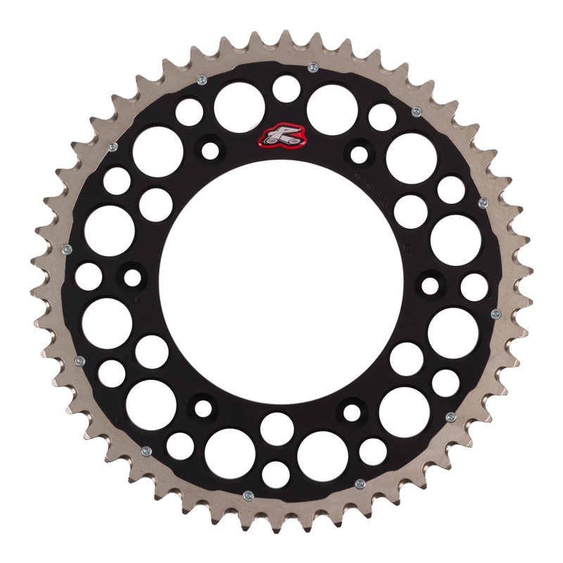 Renthal Sprocket Twinring Black 50T Bi-Metal Grooved